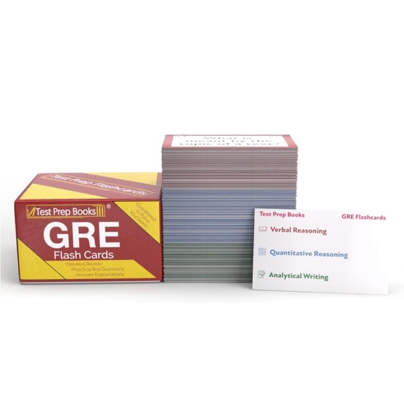 Test Prep Books GRE Prep Study Flashcards And Practice Test Questions New NIB - Picture 3 of 5